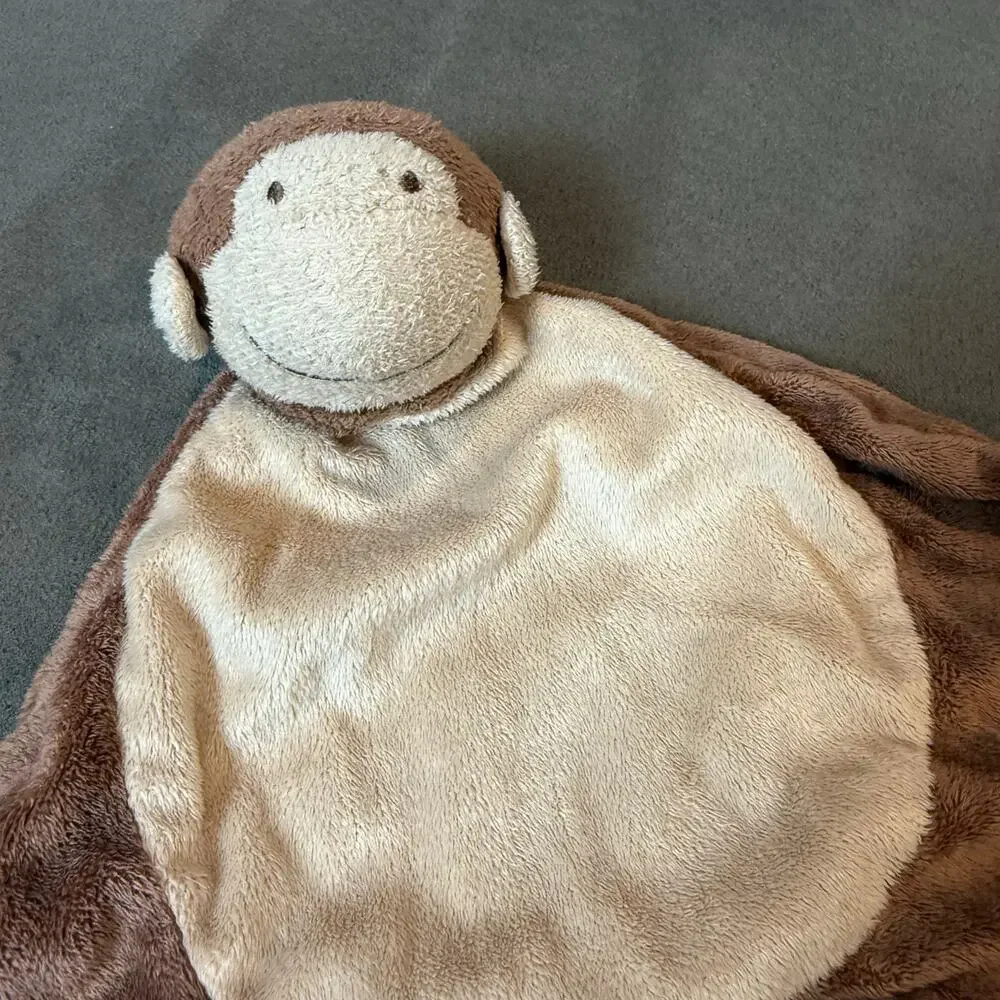 Angel Dear Monkey Lovey Lovie Security Blanket Stuffed Animal Baby Plush